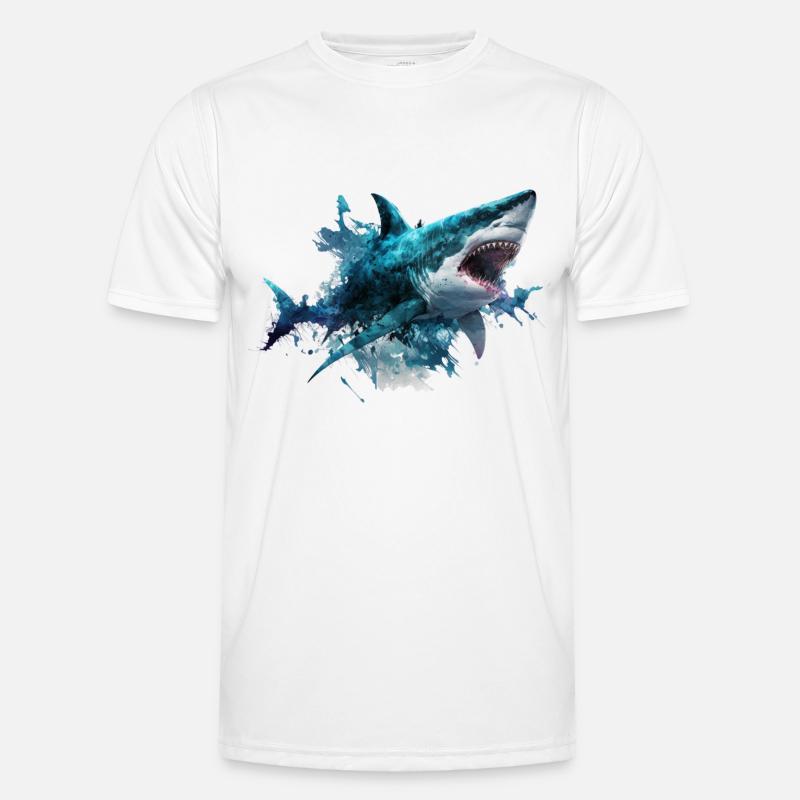 Requin cool T-shirt sport Homme
