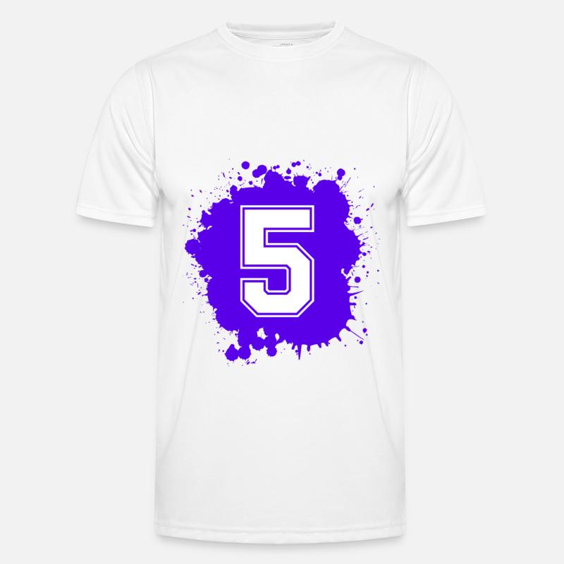 5 Nombre d’objets blob T-shirt sport Homme