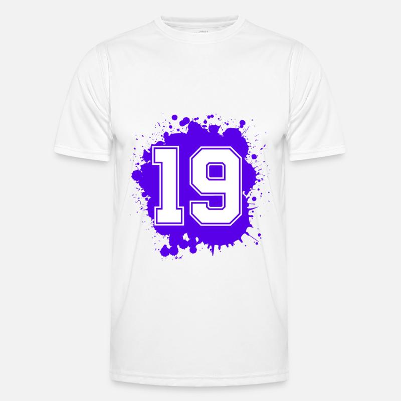 19 Nombre d’objets blob T-shirt sport Homme