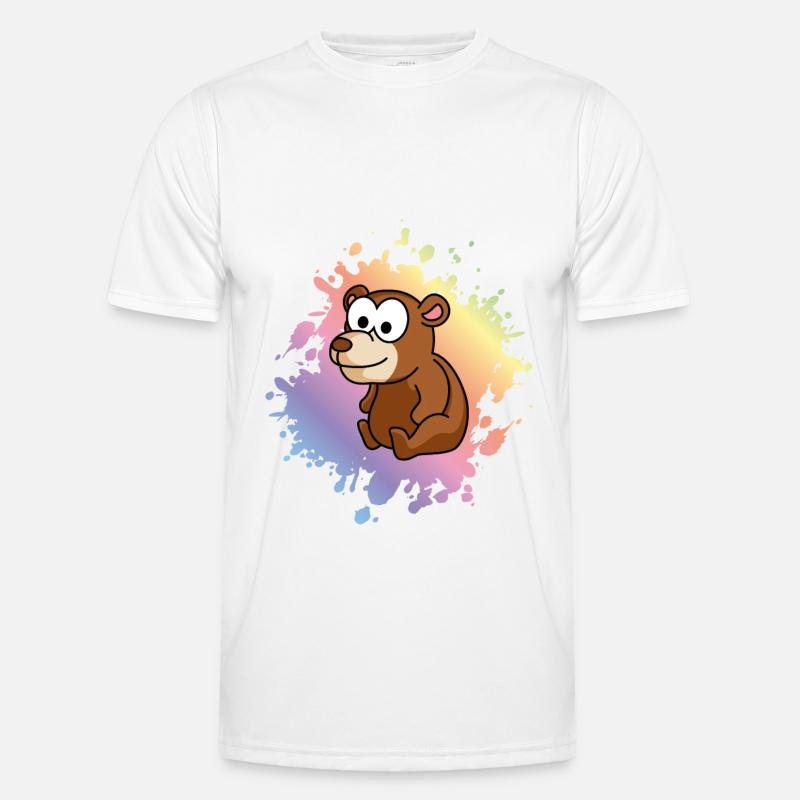 Bear Comic Men's Functional T-Shirt
