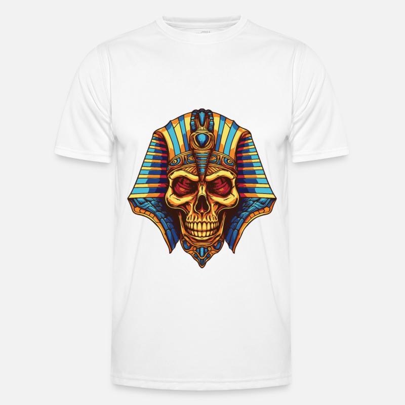 Pharaoh Skull Men's Functional T-Shirt