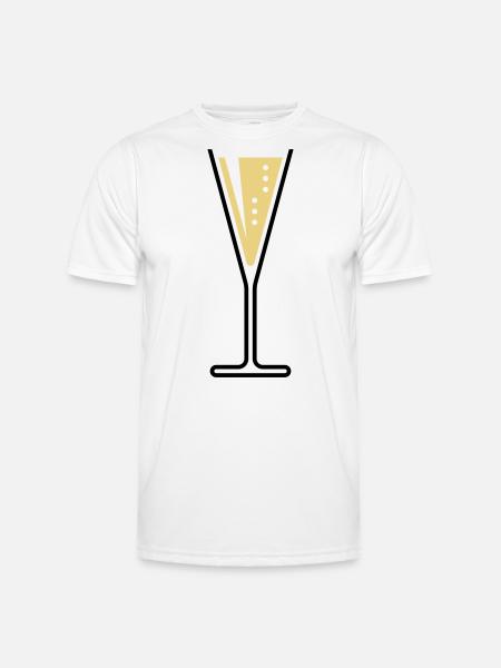XBiloved and sparkling - Men's Functional T-Shirt - white