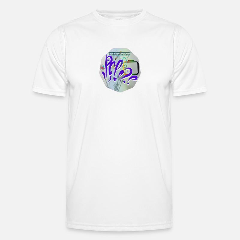 Pflege Beruf Männer Funktions-T-Shirt
