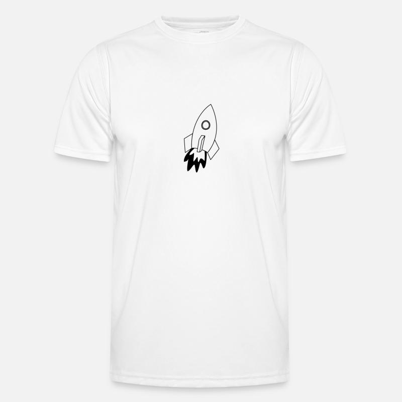 Space Männer Funktions-T-Shirt