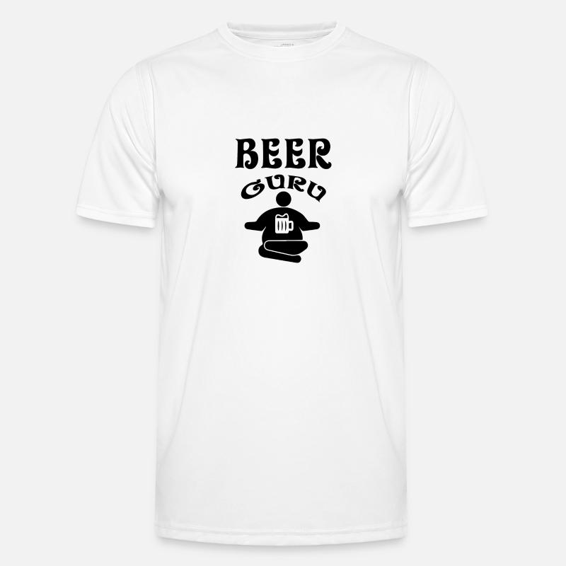 Bier-Guru Bier-Experte Männer Funktions-T-Shirt