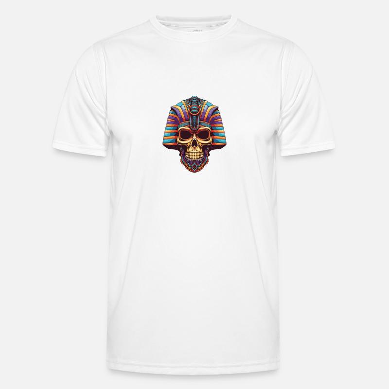 Pharaoh Skull Men's Functional T-Shirt