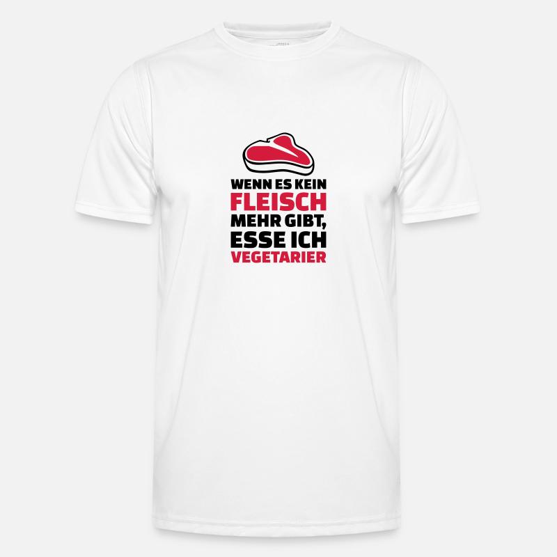 Fleisch Männer Funktions-T-Shirt