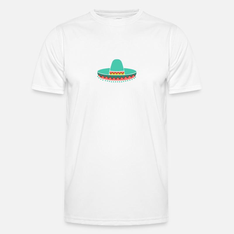 Straw hat Sombrero Men's Functional T-Shirt