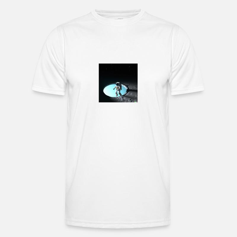 Astronaut in both spheres Men's Functional T-Shirt