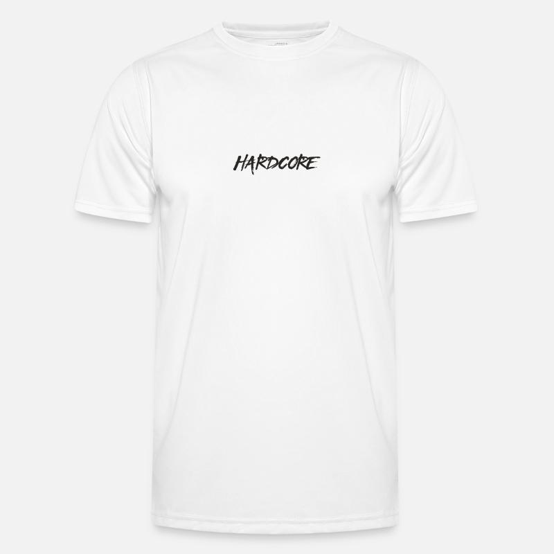 Hardcore, Black Version-One Männer Funktions-T-Shirt