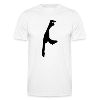 Sylt - Men's Functional T-Shirt - white - Front - AI Model Male 178 dark (178cm)