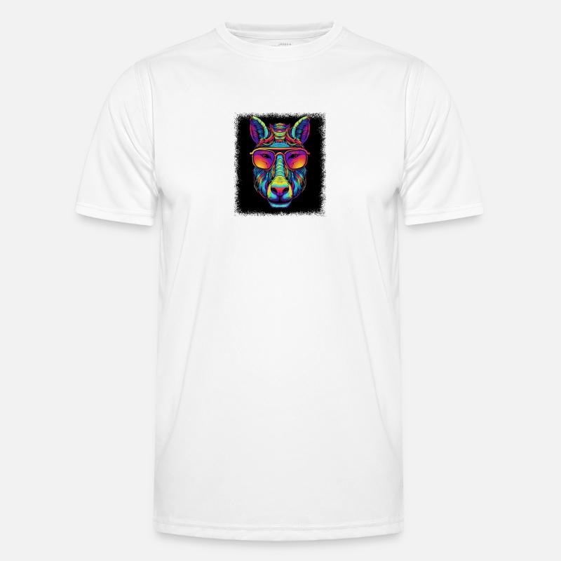 fuldblods citat hest ordsprog rytter - Funktionsshirt til herrer - hvid