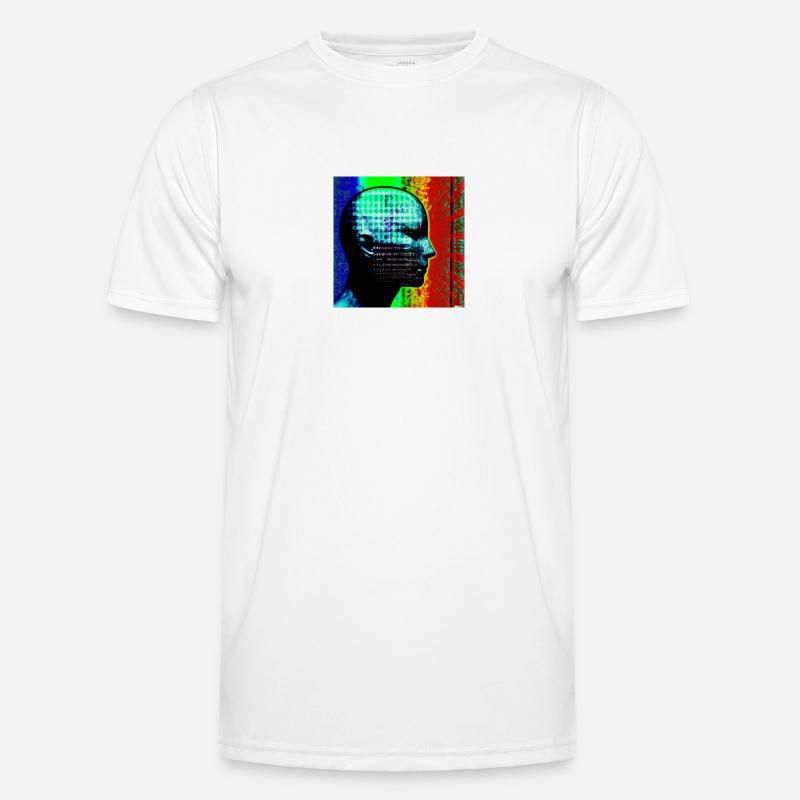Artificial intelligence - Men's Functional T-Shirt - white