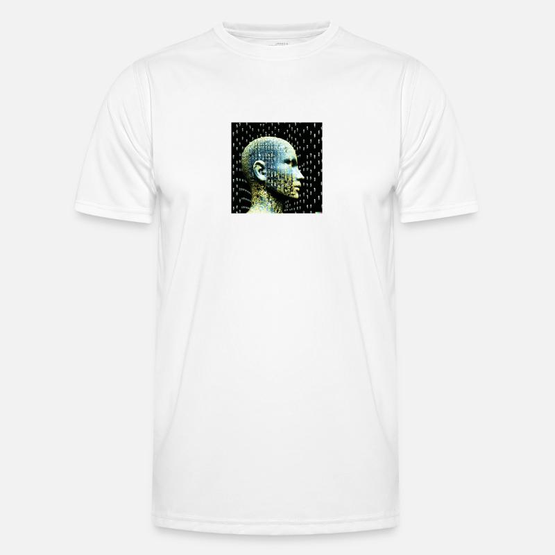 Artificial intelligence - Men's Functional T-Shirt - white