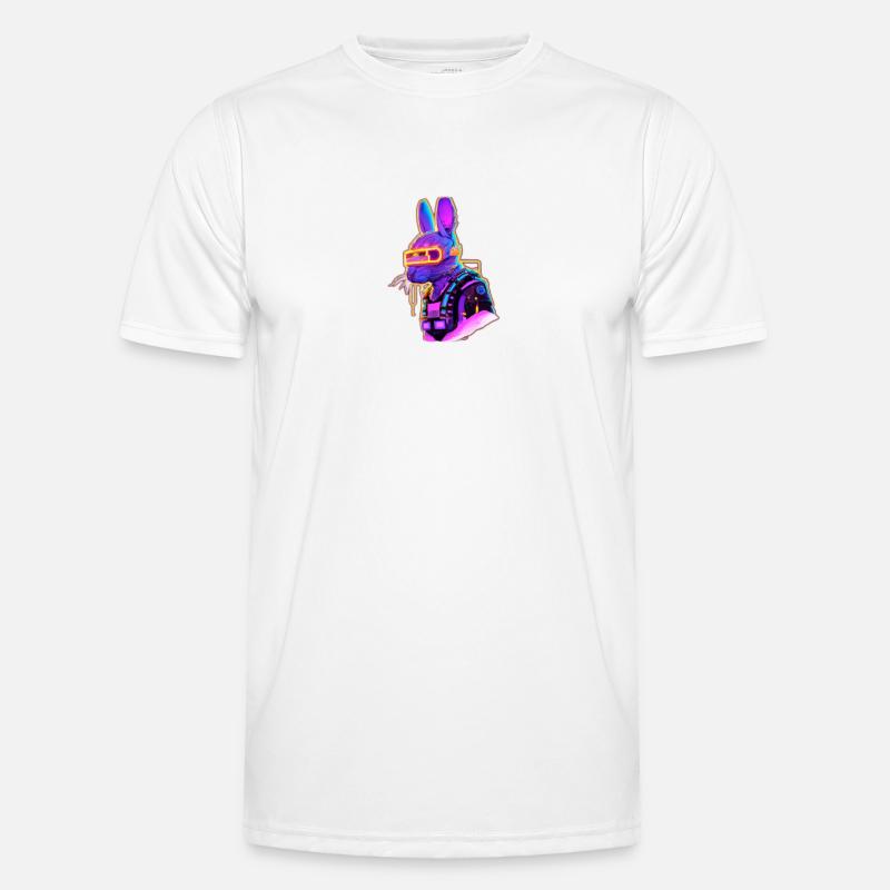 Cyber Rabbit Männer Funktions-T-Shirt