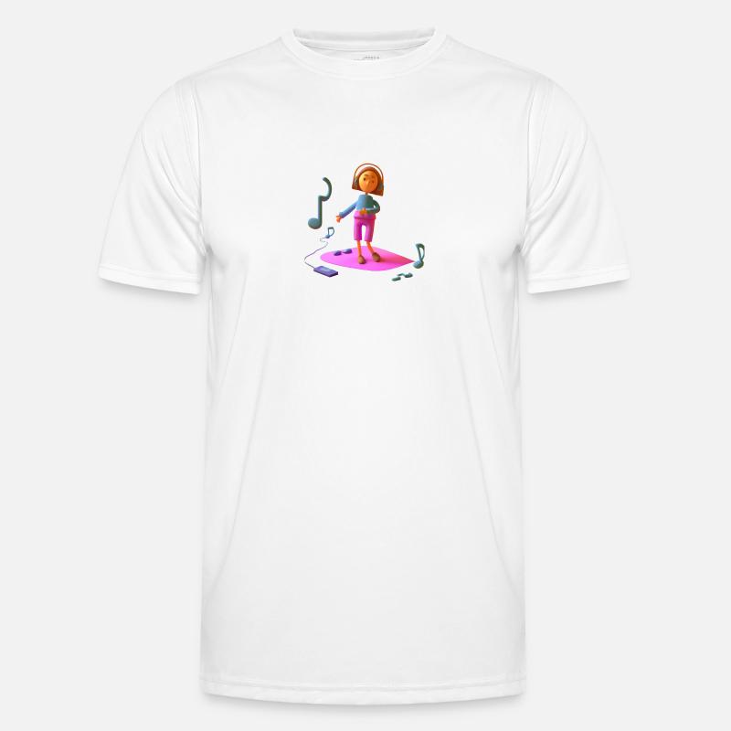 FUNNY MUSIC 013 Men's Functional T-Shirt