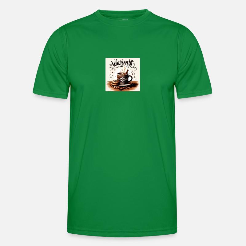 De la chaleur à chaque gorgée T-shirt sport Homme