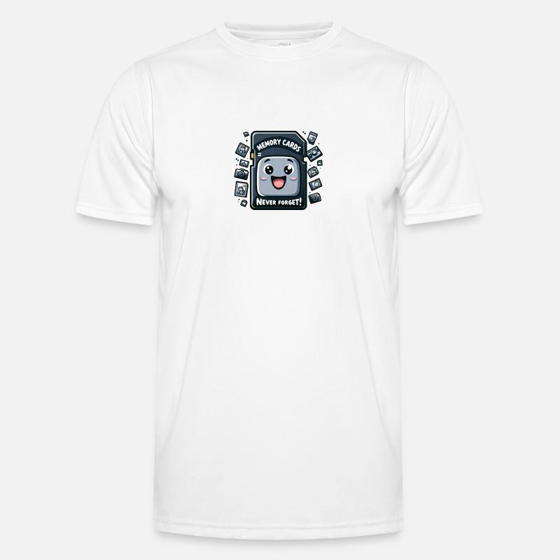 Memory Cards never Forget Men's Functional T-Shirt