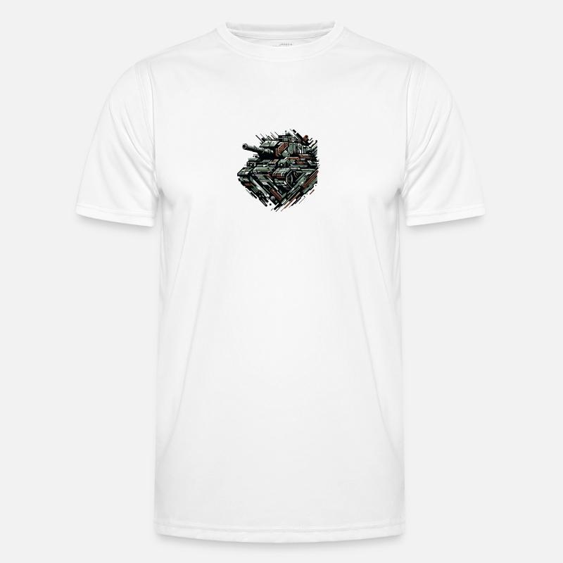 Armored Assault Construct - Men's Functional T-Shirt - white