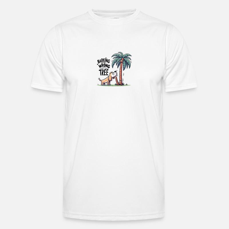 Barking Up The Wrong Tree Männer Funktions-T-Shirt