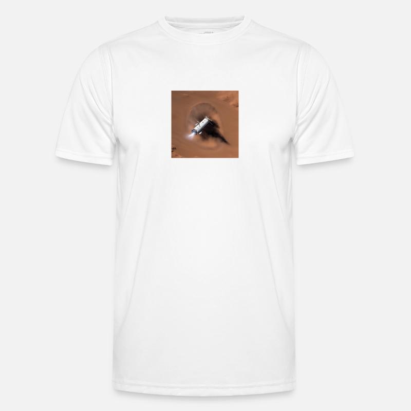 Rocket Launch Männer Funktions-T-Shirt