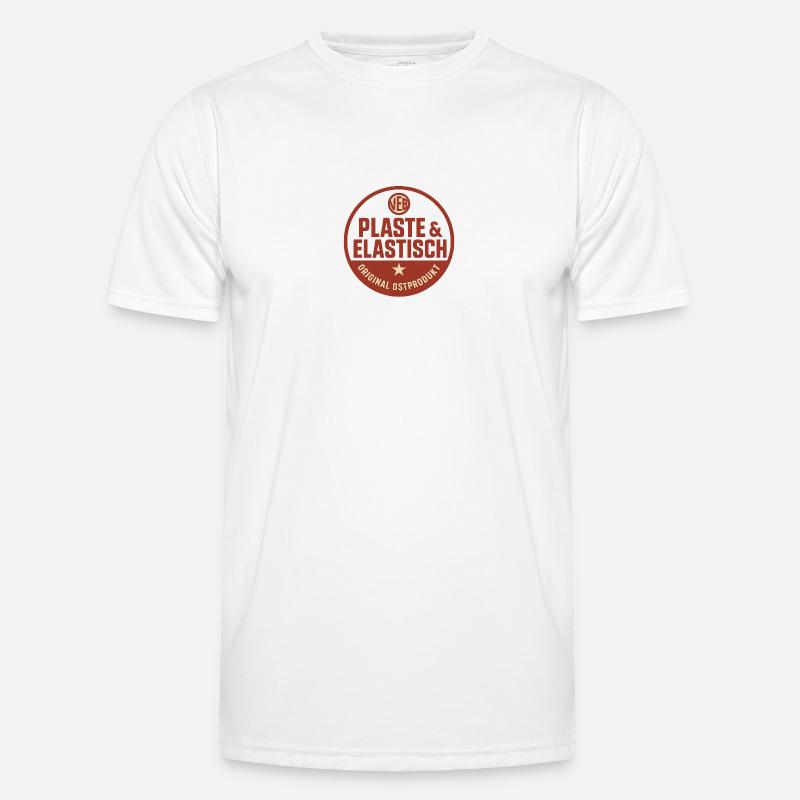 Plaste & Elastisch – Original Ostprodukt Männer Funktions-T-Shirt