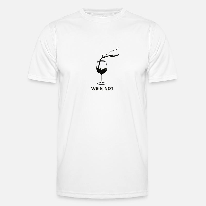 Wine Emergency Men's Functional T-Shirt
