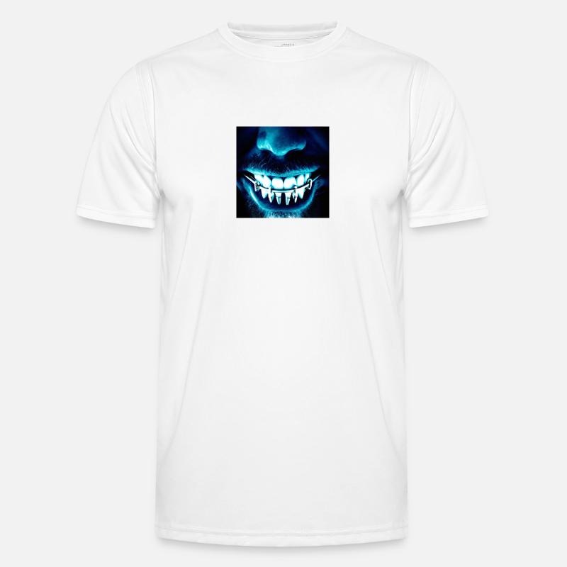 Creative & Efficient Horror Grin Men's Functional T-Shirt