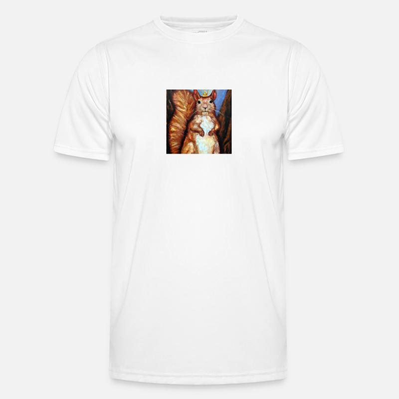 Das königliche Eichhörnchen Männer Funktions-T-Shirt