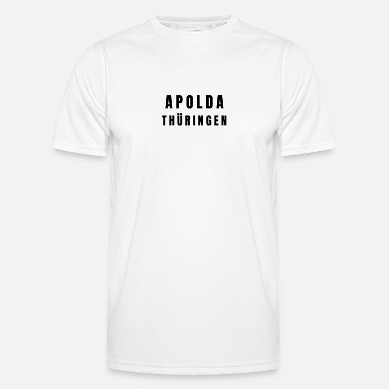 Apolda, Thuringia - Men's Functional T-Shirt - white