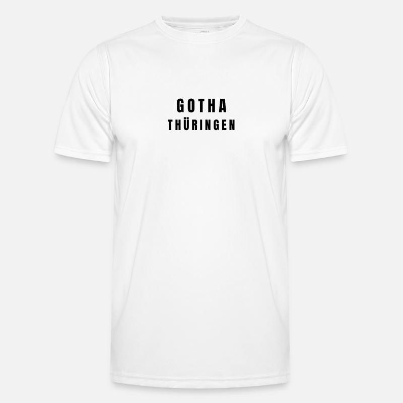 Gotha, Thuringia - Men's Functional T-Shirt - white