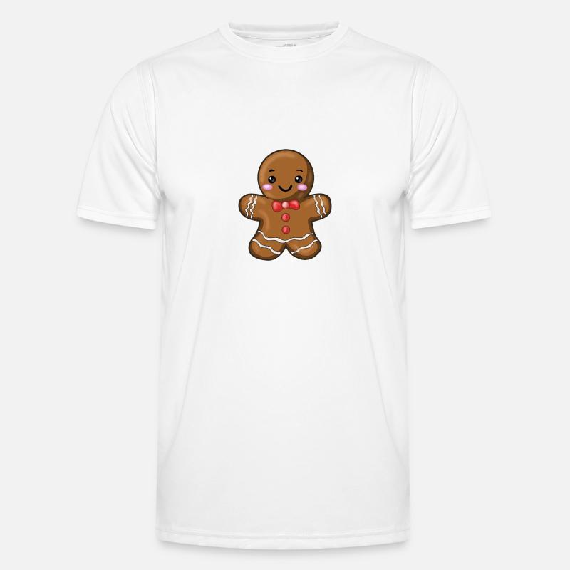 Lebkuchenfigur Männer Funktions-T-Shirt