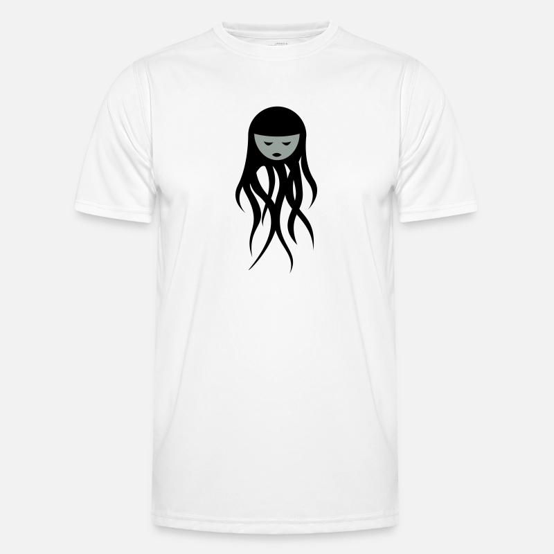 ghostesse - Männer Funktions-T-Shirt - Weiß