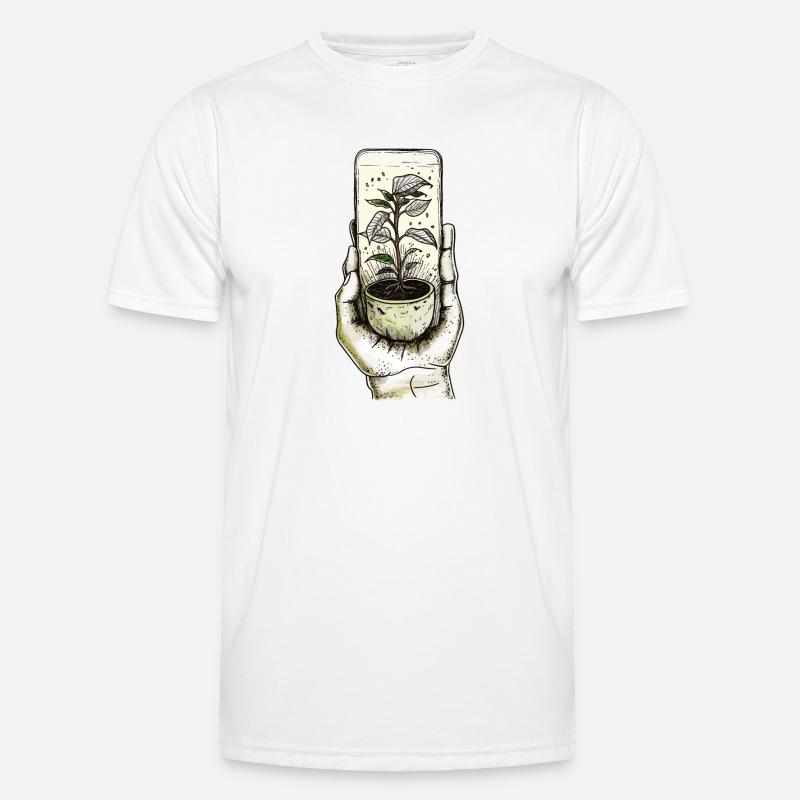 Planter plus de plantes T-shirt sport Homme
