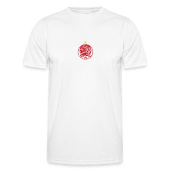 Wydad Athletic Club WAC - T-shirt sport Homme - blanc - Devant - AI Model Male 178 dark (178cm)
