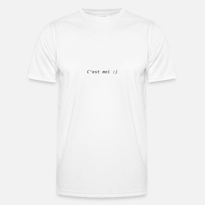 C'est moi :) Männer Funktions-T-Shirt
