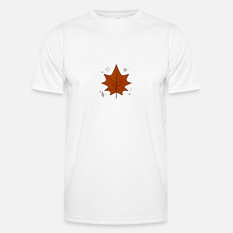 Feuille d’érable Automne T-shirt sport Homme