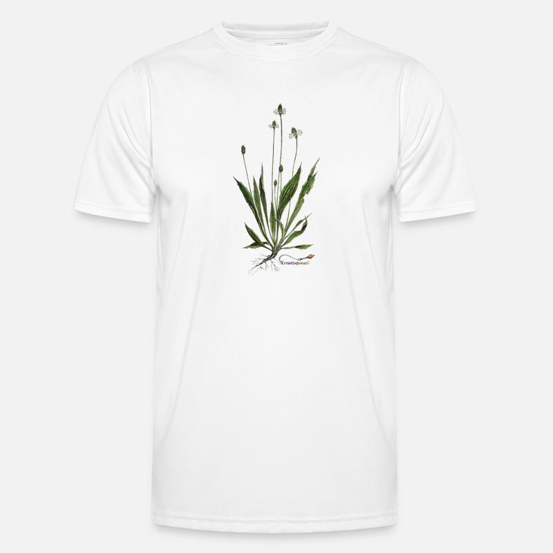 Spitz-Wegerich T-shirt sport Homme