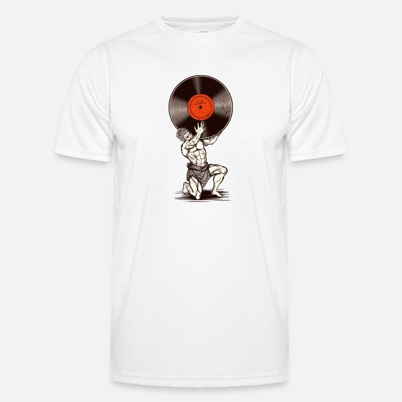 statue vinyle T-shirt sport Homme