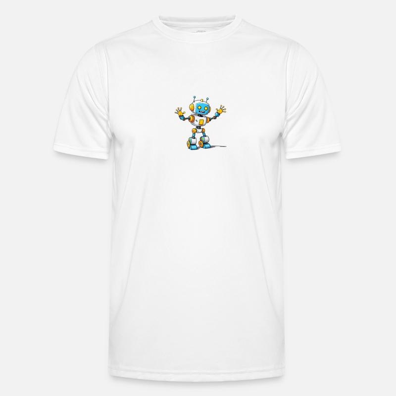 Motivation Algorithm - Männer Funktions-T-Shirt - Weiß