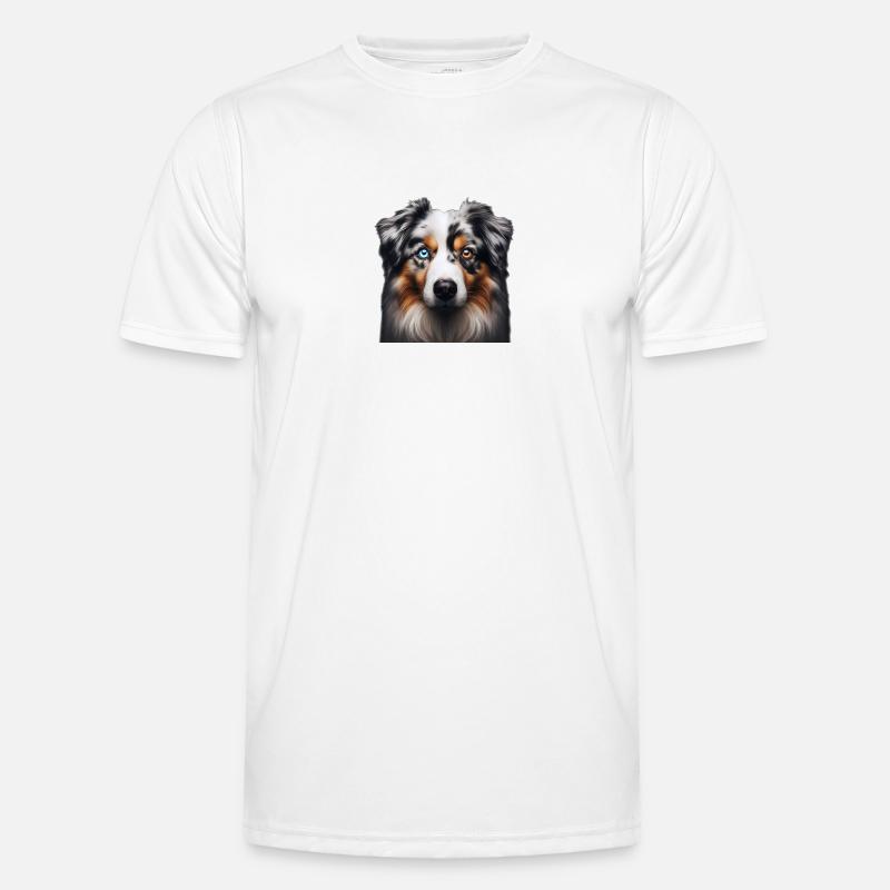 Australian Shepherd Männer Funktions-T-Shirt