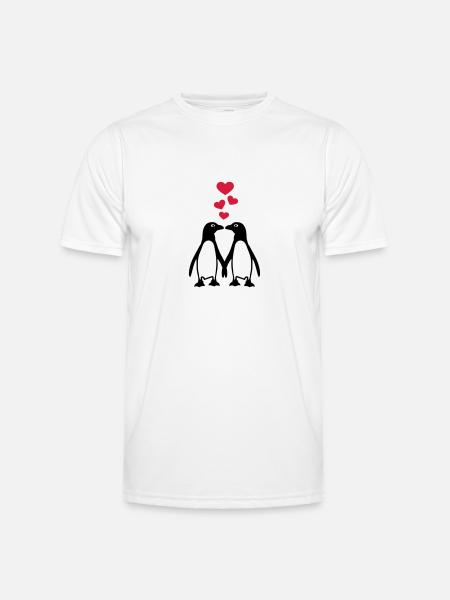 Manchot - T-shirt sport Homme - blanc