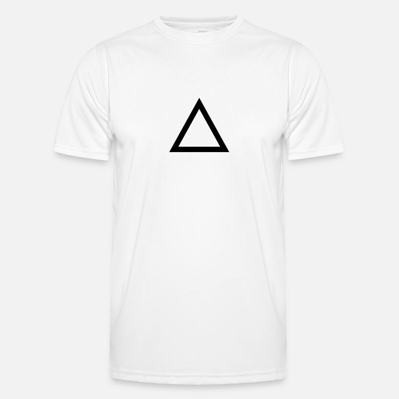 Dreieck Männer Funktions-T-Shirt