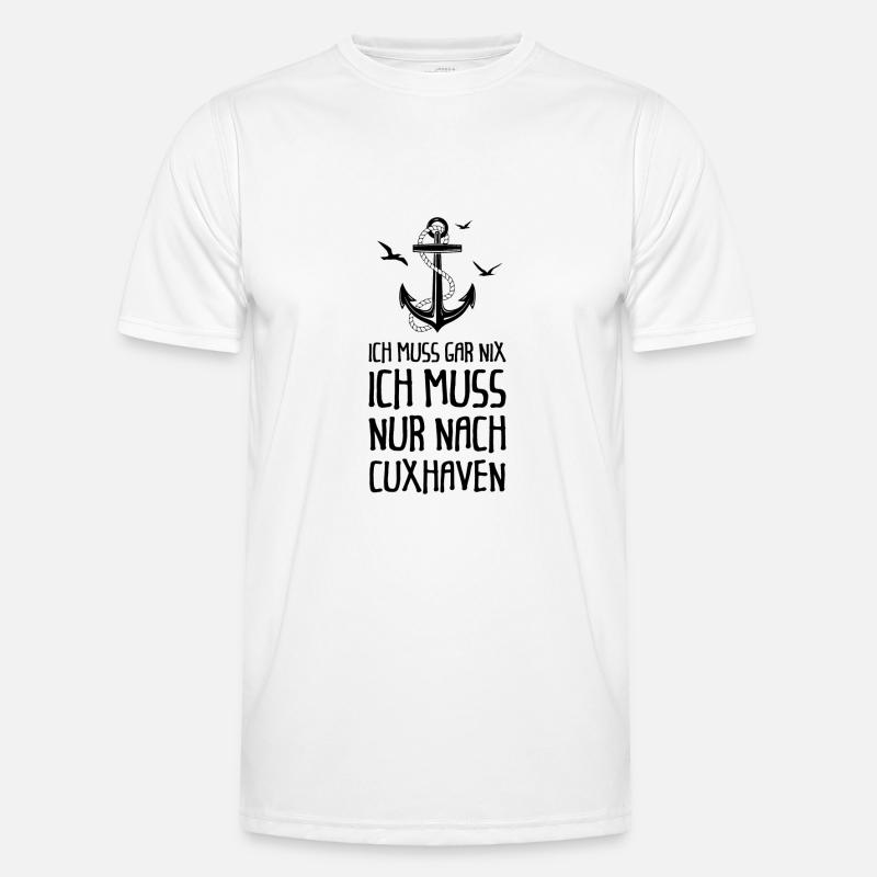 Cuxhaven Geschenk Spruch Männer Funktions-T-Shirt