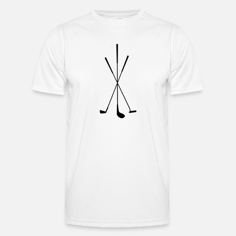 Golf - Golfschläger Männer Funktions-T-Shirt
