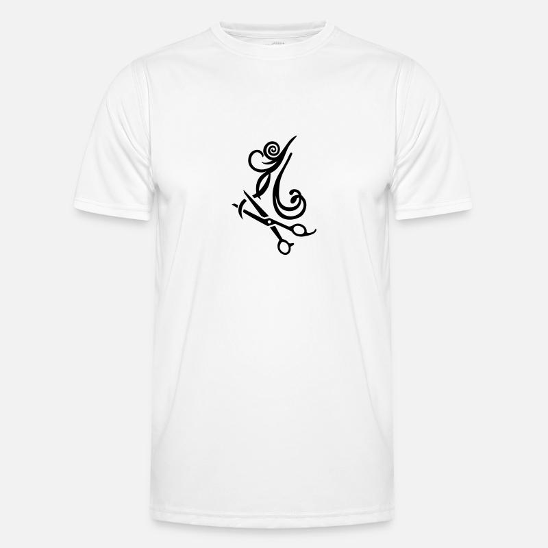 Friseur Männer Funktions-T-Shirt