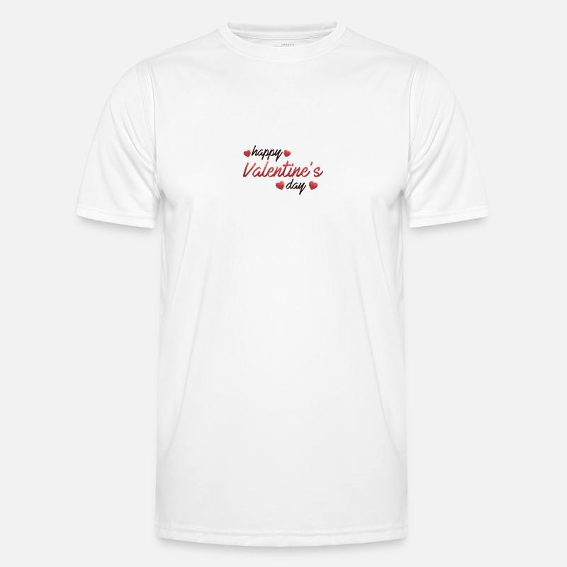 heureux citations d'affiliation amour spécial Saint Valentin T-shirt sport Homme