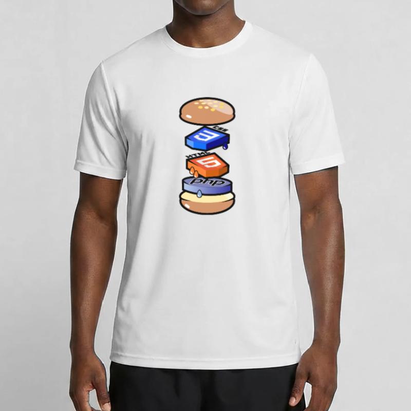Computerprogrammierer in HTML, CSS und PHP Männer Funktions-T-Shirt