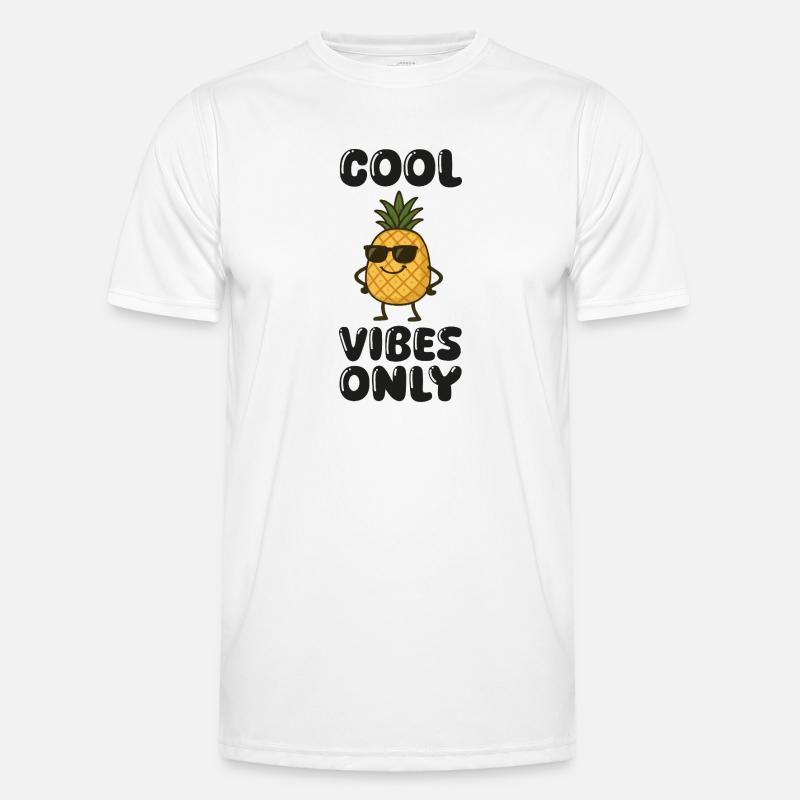 Pineapple Comic - Men's Functional T-Shirt - white