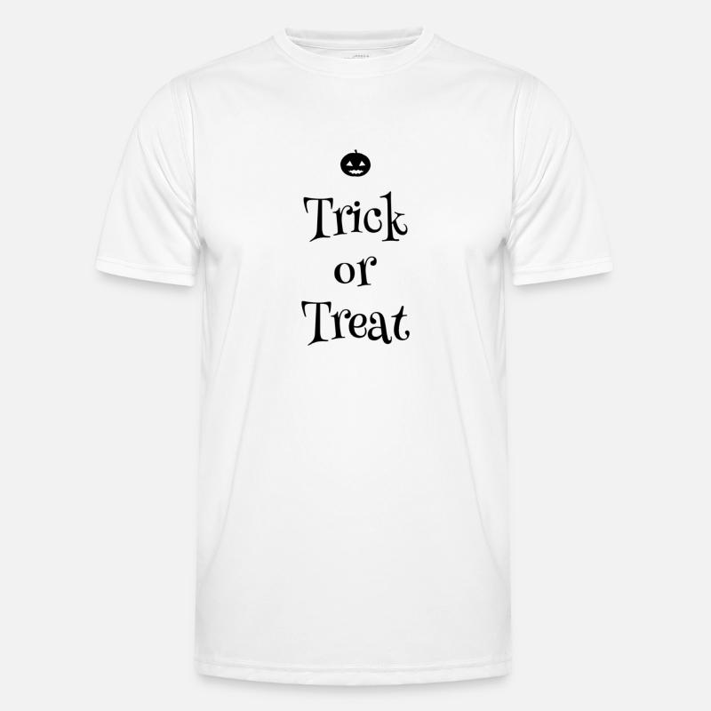 Süßes oder Saures - Männer Funktions-T-Shirt - Weiß